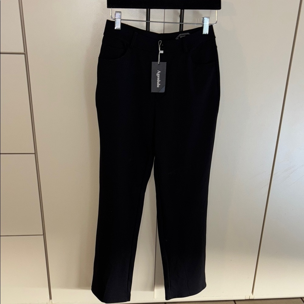 Women's Black Straight Leg Pants